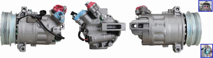 Elstock 51-1487 - Компресор, кондиціонер autozip.com.ua