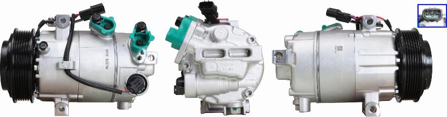 Elstock 51-1519 - Компресор, кондиціонер autozip.com.ua