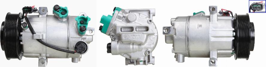 Elstock 51-1517 - Компресор, кондиціонер autozip.com.ua