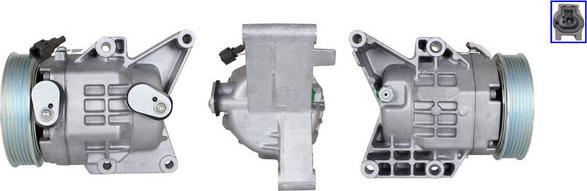 Elstock 51-1039 - Компресор, кондиціонер autozip.com.ua