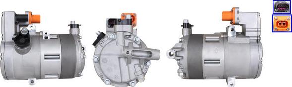 Elstock 51-1074 - Компресор, кондиціонер autozip.com.ua