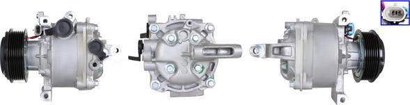 Elstock 51-1112 - Компресор, кондиціонер autozip.com.ua