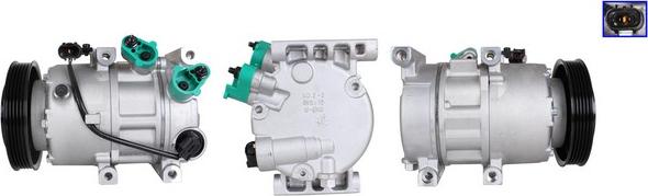 Elstock 51-1126 - Компресор, кондиціонер autozip.com.ua