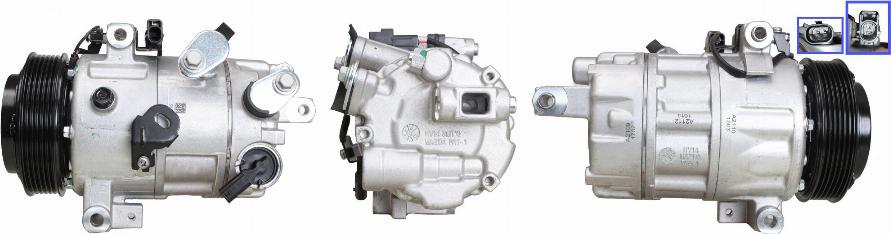 Elstock 51-1357 - Компресор, кондиціонер autozip.com.ua