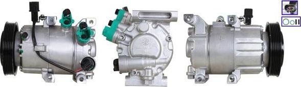 Elstock 51-1309 - Компресор, кондиціонер autozip.com.ua