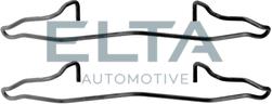 Elta Automotive EA9006 - Комплектуючі, колодки дискового гальма autozip.com.ua