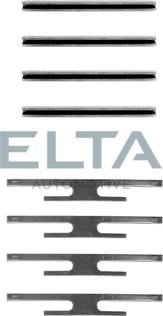 Elta Automotive EA9000 - Комплектуючі, колодки дискового гальма autozip.com.ua