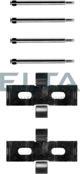 Elta Automotive EA9017 - Комплектуючі, колодки дискового гальма autozip.com.ua