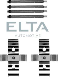 Elta Automotive EA8955 - Комплектуючі, колодки дискового гальма autozip.com.ua