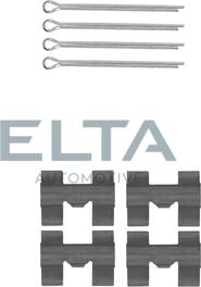 Elta Automotive EA8907 - Комплектуючі, колодки дискового гальма autozip.com.ua