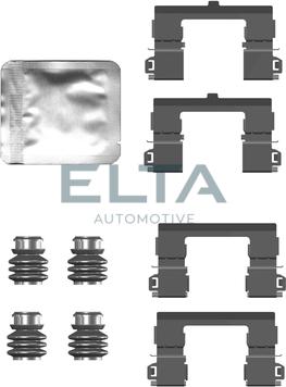 Elta Automotive EA8916 - Комплектуючі, колодки дискового гальма autozip.com.ua