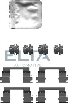 Elta Automotive EA8917 - Комплектуючі, колодки дискового гальма autozip.com.ua