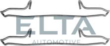 Elta Automotive EA8931 - Комплектуючі, колодки дискового гальма autozip.com.ua