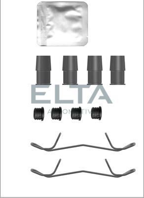 Elta Automotive EA8978 - Комплектуючі, колодки дискового гальма autozip.com.ua