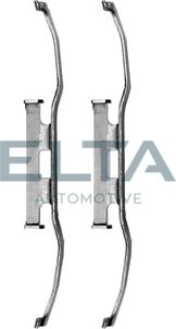 Elta Automotive EA8599 - Комплектуючі, колодки дискового гальма autozip.com.ua
