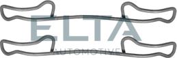 Elta Automotive EA8595 - Комплектуючі, колодки дискового гальма autozip.com.ua