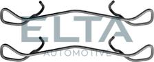 Elta Automotive EA8592 - Комплектуючі, колодки дискового гальма autozip.com.ua