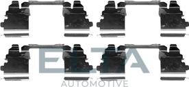 Elta Automotive EA8548 - Комплектуючі, колодки дискового гальма autozip.com.ua