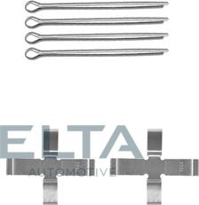 Elta Automotive EA8556 - Комплектуючі, колодки дискового гальма autozip.com.ua
