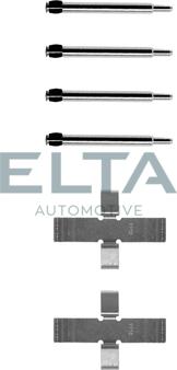 Elta Automotive EA8553 - Комплектуючі, колодки дискового гальма autozip.com.ua