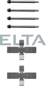 Elta Automotive EA8569 - Комплектуючі, колодки дискового гальма autozip.com.ua
