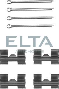 Elta Automotive EA8560 - Комплектуючі, колодки дискового гальма autozip.com.ua