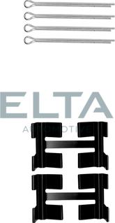 Elta Automotive EA8561 - Комплектуючі, колодки дискового гальма autozip.com.ua