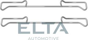 Elta Automotive EA8509 - Комплектуючі, колодки дискового гальма autozip.com.ua