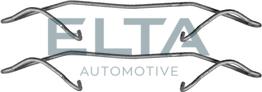 Elta Automotive EA8504 - Комплектуючі, колодки дискового гальма autozip.com.ua