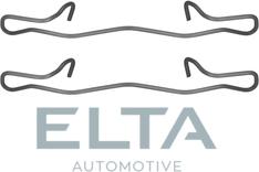 Elta Automotive EA8500 - Комплектуючі, колодки дискового гальма autozip.com.ua