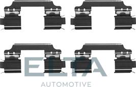 Elta Automotive EA8502 - Комплектуючі, колодки дискового гальма autozip.com.ua