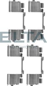 Elta Automotive EA8516 - Комплектуючі, колодки дискового гальма autozip.com.ua