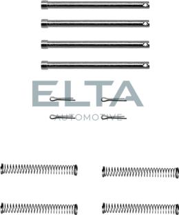 Elta Automotive EA8512 - Комплектуючі, колодки дискового гальма autozip.com.ua
