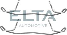 Elta Automotive EA8517 - Комплектуючі, колодки дискового гальма autozip.com.ua