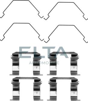 Elta Automotive EA8586 - Комплектуючі, колодки дискового гальма autozip.com.ua