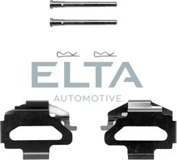 Elta Automotive EA8582 - Комплектуючі, колодки дискового гальма autozip.com.ua