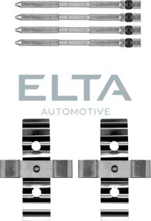 Elta Automotive EA8530 - Комплектуючі, колодки дискового гальма autozip.com.ua