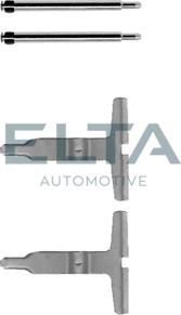 Elta Automotive EA8537 - Комплектуючі, колодки дискового гальма autozip.com.ua