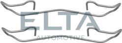 Elta Automotive EA8528 - Комплектуючі, колодки дискового гальма autozip.com.ua