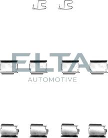 Elta Automotive EA8522 - Комплектуючі, колодки дискового гальма autozip.com.ua