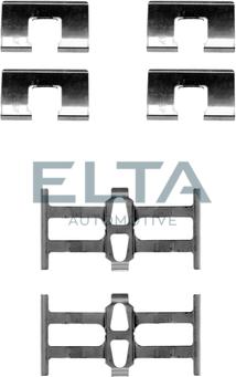 Elta Automotive EA8579 - Комплектуючі, колодки дискового гальма autozip.com.ua