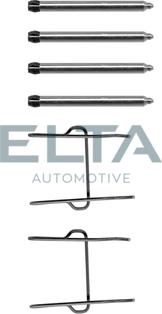 Elta Automotive EA8574 - Комплектуючі, колодки дискового гальма autozip.com.ua