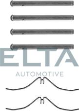 Elta Automotive EA8572 - Комплектуючі, колодки дискового гальма autozip.com.ua