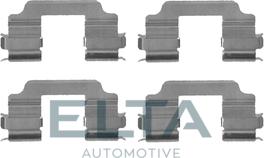 Elta Automotive EA8690 - Комплектуючі, колодки дискового гальма autozip.com.ua