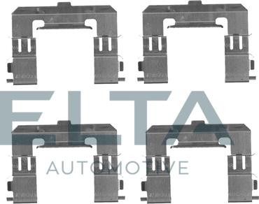 Elta Automotive EA8693 - Комплектуючі, колодки дискового гальма autozip.com.ua