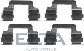 Elta Automotive EA8645 - Комплектуючі, колодки дискового гальма autozip.com.ua