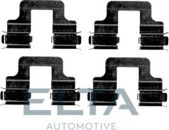 Elta Automotive EA8643 - Комплектуючі, колодки дискового гальма autozip.com.ua