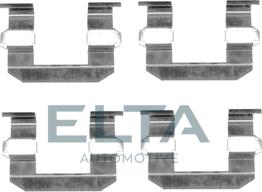 Elta Automotive EA8659 - Комплектуючі, колодки дискового гальма autozip.com.ua