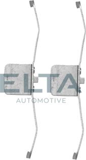 Elta Automotive EA8654 - Комплектуючі, колодки дискового гальма autozip.com.ua