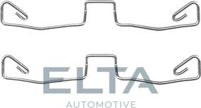 Elta Automotive EA8651 - Комплектуючі, колодки дискового гальма autozip.com.ua